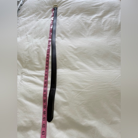 Coach | Men SZ 36 | Brown Leather Belt 6953 Preppy Brass Buckle - Picture 6 of 11